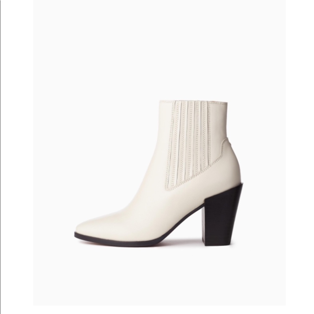 Rag & Bone Rover High Boot Leather - Chelsea Ankle Boot white size 39